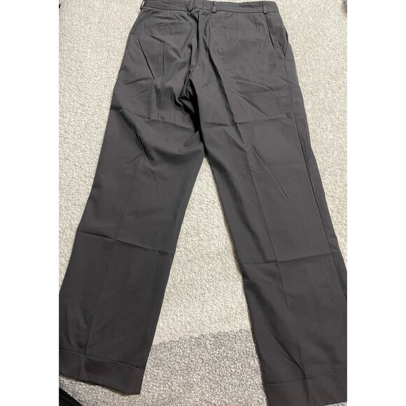 Hugo Hugo Boss Men's Size 32 x 30 Wool blend Straight Cut Leg Dress Pants Black - Picture 2 of 11